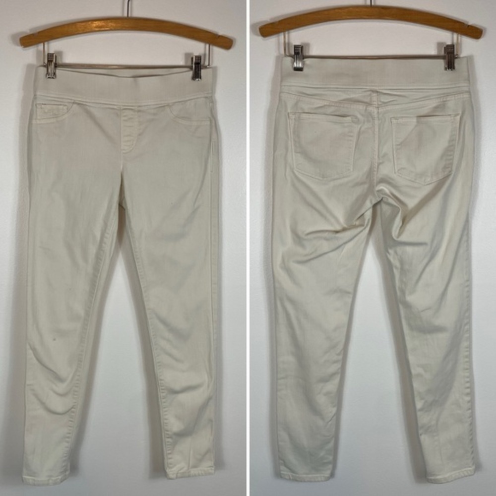 Lauren Ralph Lauren White Modern Legging Skinny Jeans Pants Size 4 Pull On